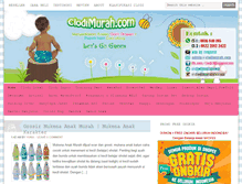 Tablet Screenshot of clodimurah.com